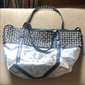 Silver Bedazzled Bag